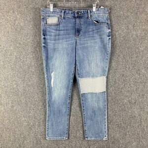 Gap Jeans Women's Size 12/31 Sexy Boyfriend‎ Fit Denim 100% Cotton Blue
